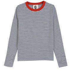 G DEGREE STRIPED T-SHIRT