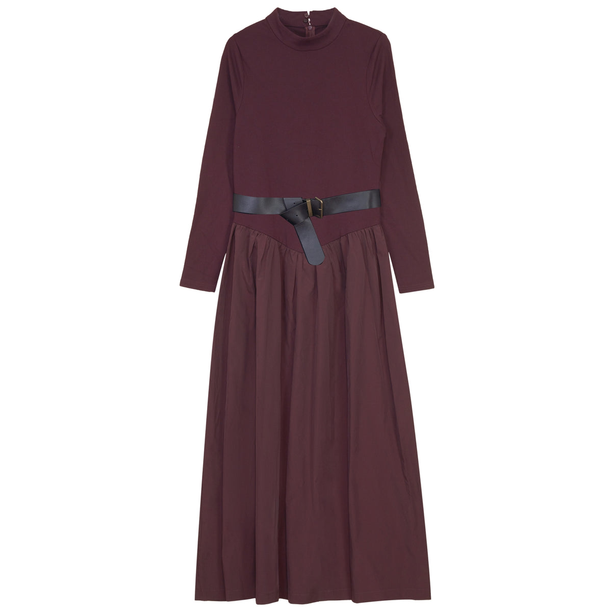 GEM V YOKE BROCADE BOTTOM DRESS