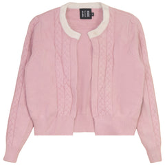 GEM 2PC MOHAIR CABLE SWEATER SET
