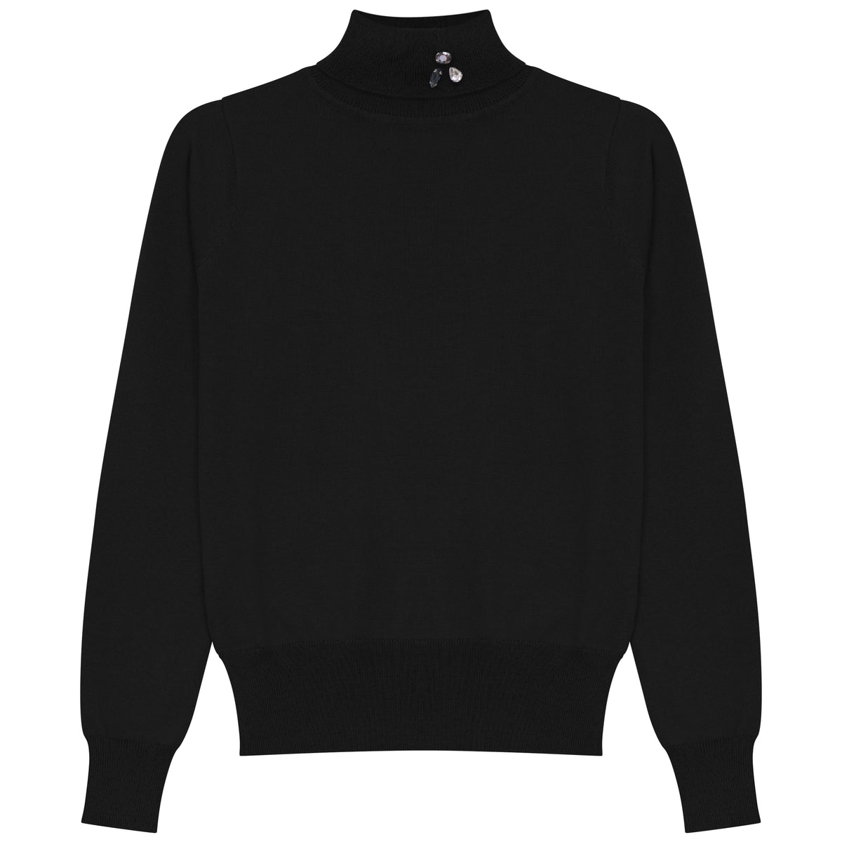 GEM BROOCH TURTLENECK