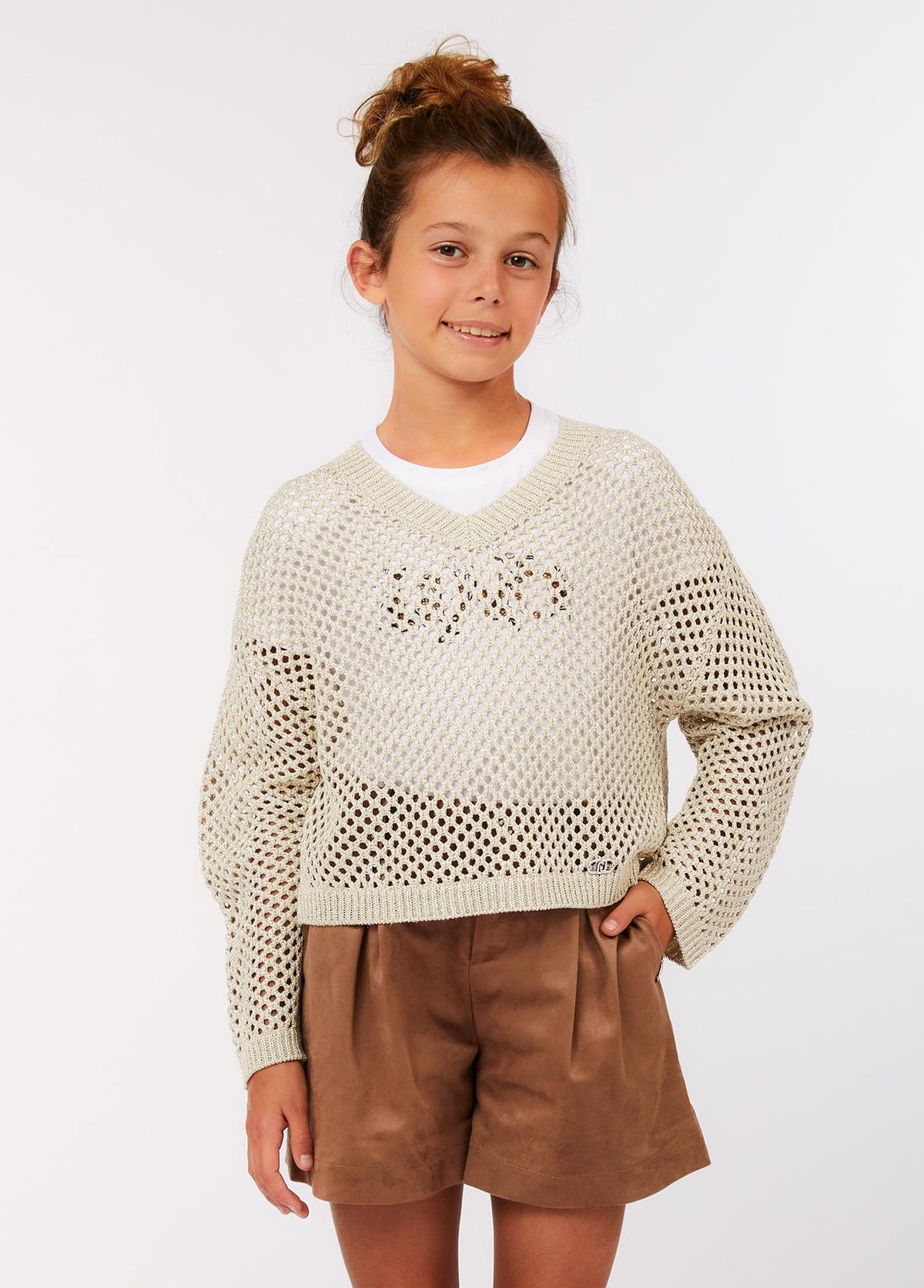 LIU-JO CROCHET SWEATER