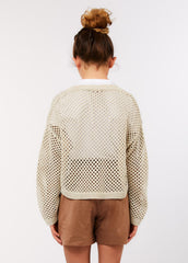 LIU-JO CROCHET SWEATER