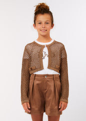 LIU-JO CROCHET CARDIGAN