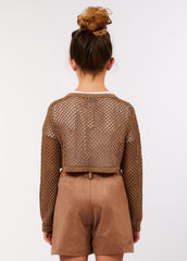 LIU-JO CROCHET CARDIGAN