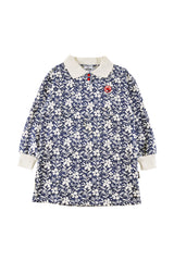 LOUD APPAREL "ALPS" FLOWER PRINT POLO DRESS