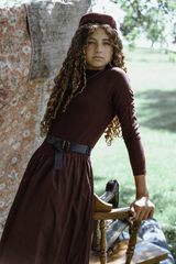 GEM V YOKE BROCADE BOTTOM DRESS