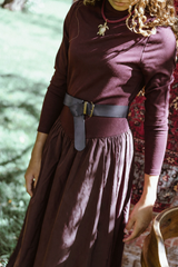 GEM V YOKE BROCADE BOTTOM DRESS