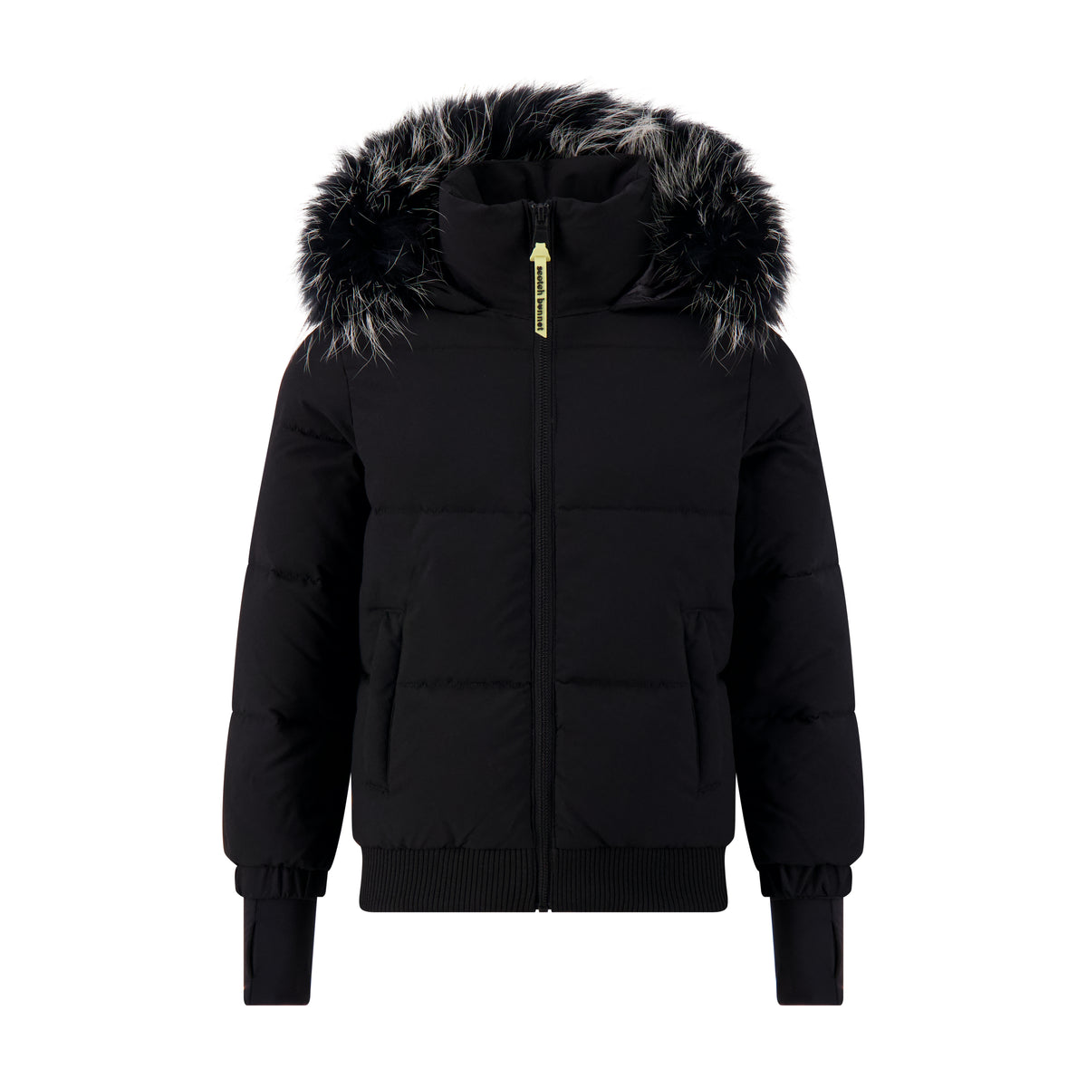 SCOTCH BONNET UNI FUR HOOD COAT