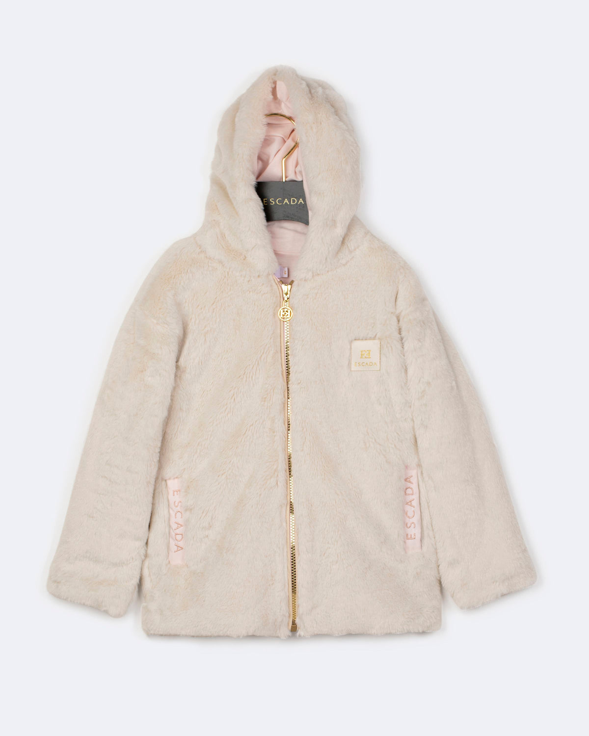 ESCADA FAUX HOODED JACKET