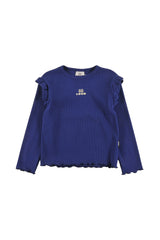 LOUD APPAREL 2PC "SHINE" LOGO RUFFLE T