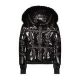 SCOTCH BONNET BLACK FUR STITCHING JACKET