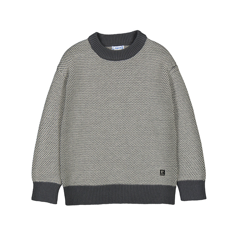 MAYORAL TEXTURED KNIT SWEATER