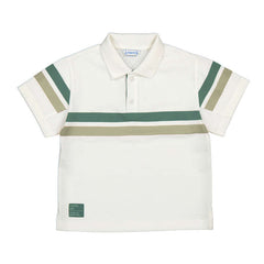 MAYORAL SHORT SLEEVE STRIPE POLO