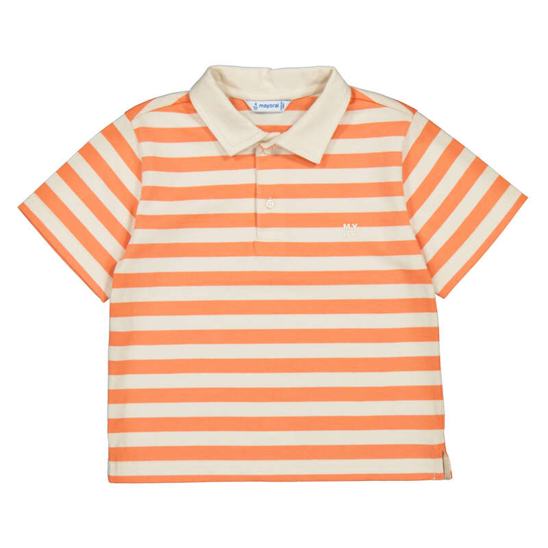 MAYORAL SHORT SLEEVE STRIPE POLO