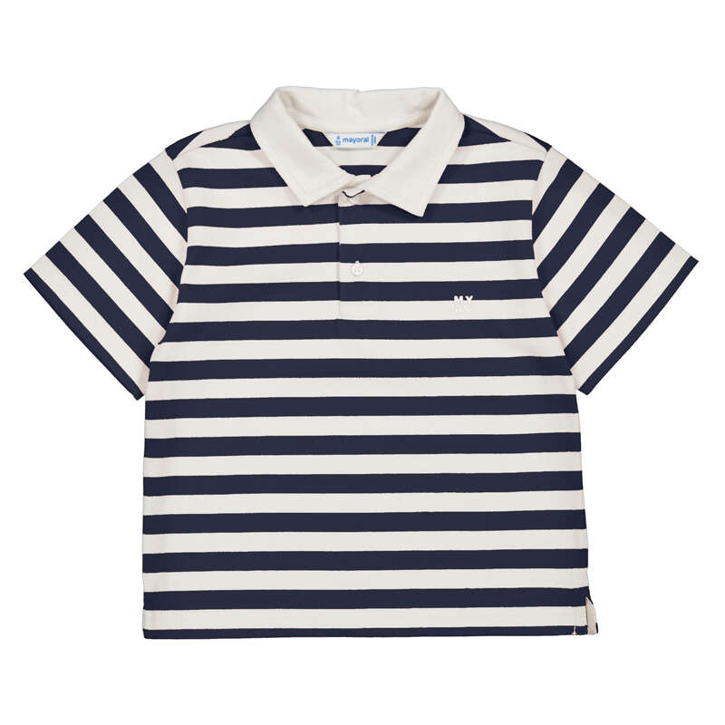 MAYORAL SHORT SLEEVE STRIPE POLO