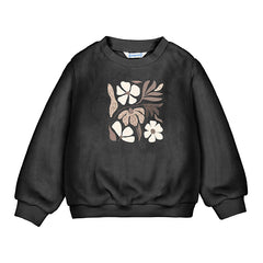 MAYORAL PULLOVER FUR FLOWER EMBROIDERED DETAIL SWEATER