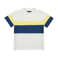 MAYORAL SHORT SLEEVE STRIPE POLO