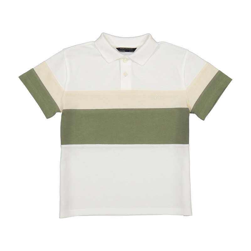 MAYORAL SHORT SLEEVE STRIPE POLO