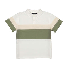 MAYORAL SHORT SLEEVE STRIPE POLO