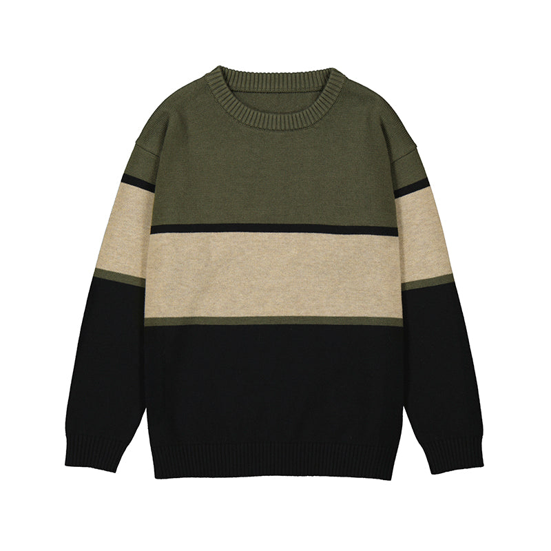 MAYORAL COLORBLOCK KNIT SWEATER