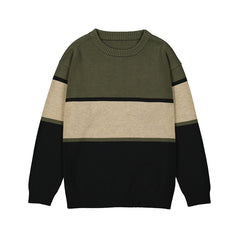 MAYORAL COLORBLOCK KNIT SWEATER