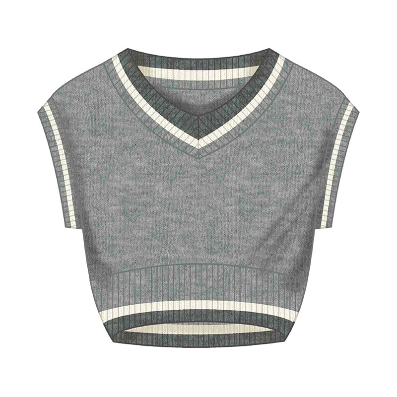MAYORAL KNIT TRIM VEST