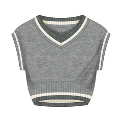 MAYORAL KNIT TRIM VEST