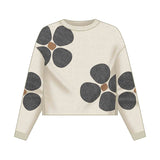 MAYORAL FLOWER PRINT SWEATER