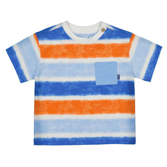 MAYORAL BABY MULTI STRIPE PRINTED T-SHIRT