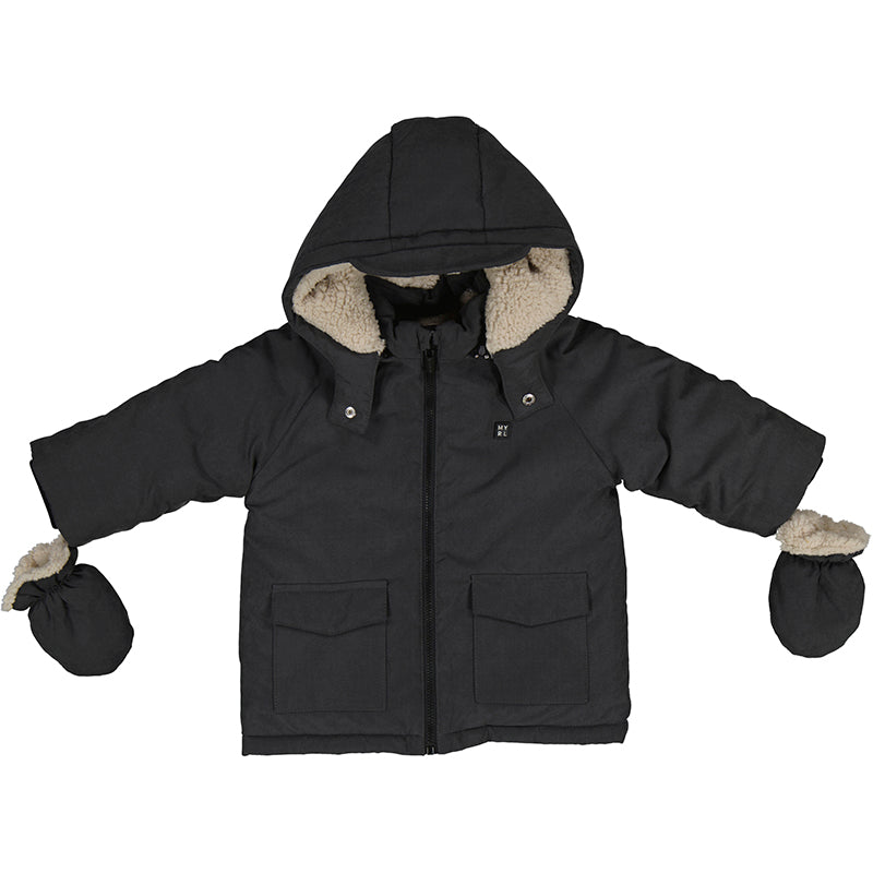 MAYORAL PARKA COAT WITH MITTENS