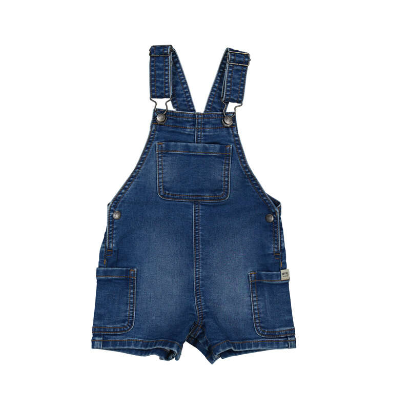 MAYORAL BABY SOFT DENIM SHORT OVERALL