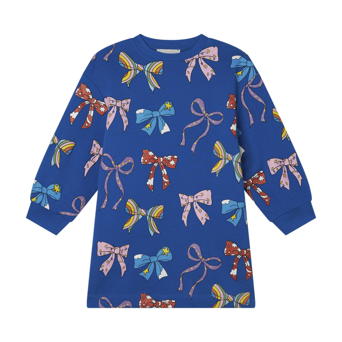 STELLA MCCARTNEY BOWS FLEECE DRESS