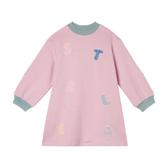 STELLA MCCARTNEY STELLA PATCHES FLEECE DRESS