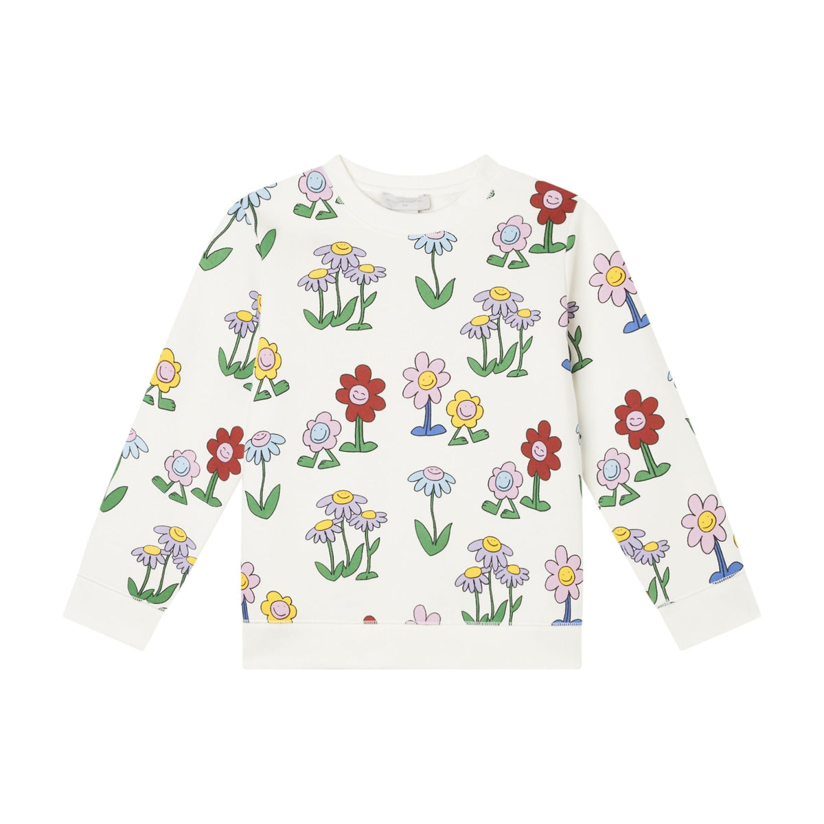 STELLA MCCARTNEY FLOWERS SWEATSHIRT