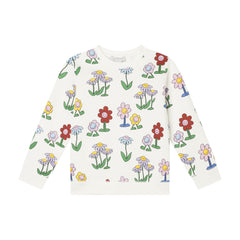 STELLA MCCARTNEY FLOWERS SWEATSHIRT