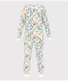 PETIT BATEAU LONG SLEEVE FLORAL TOP AND PANTS