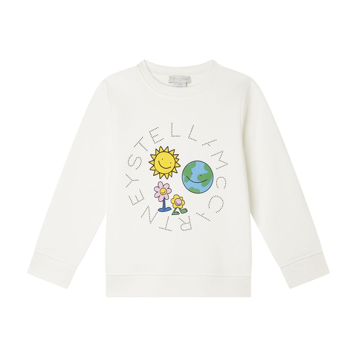 STELLA MCCARTNEY "STAY EARTHY" LOGO SWEATSHIRT