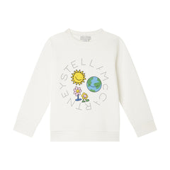STELLA MCCARTNEY "STAY EARTHY" LOGO SWEATSHIRT