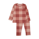 BONJOY 2PC GRID PAJAMAS