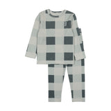 BONJOY 2PC GRID PAJAMAS