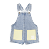 HEVEN CHILD POCKETS DENIM OVERALLS