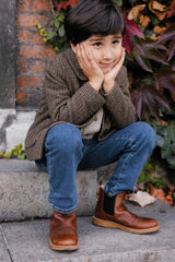 MARMAR OVAL PETER PAN WOOL JACKET