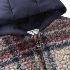 1+IN THE FAMILY PLAID HOODED JACKET