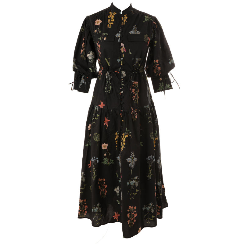HEV FLORAL SMALL BUTTON DRESS