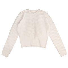 HEV RIB TEXTURED CARDIGAN