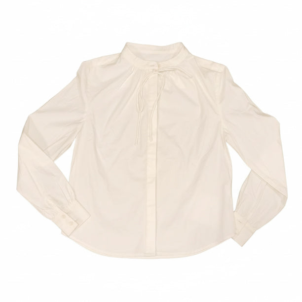 HEV NECK BOW BLOUSE