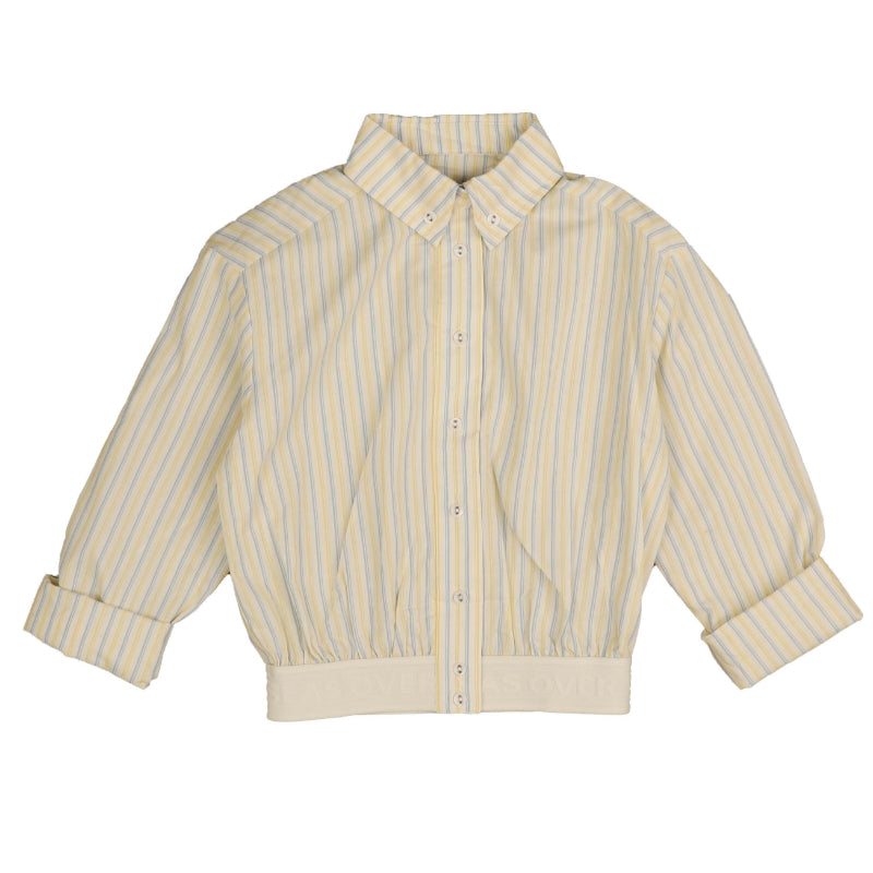HEV STRIPE ELASTIC TRIM SHIRT