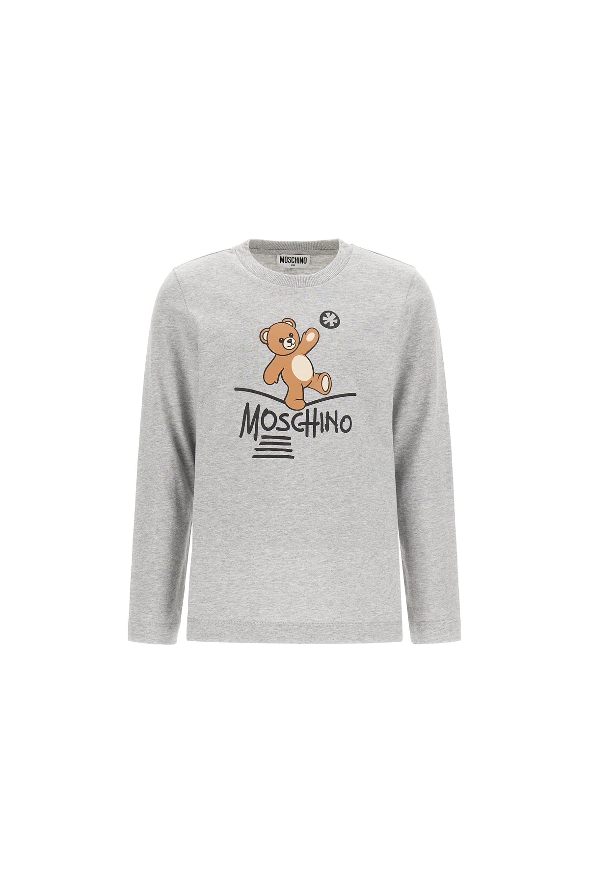 MOSCHINO LOGO BEAR WITH BALL GRAPHIC TSHIRT