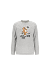 MOSCHINO LOGO BEAR WITH BALL GRAPHIC TSHIRT