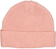 LOUIS LOUISE 2PC RUFFLED COLLARED KNIT ROMPER + BEANIE SET